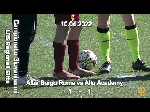 CAMPIONATO REGIONALE GIOVANISSIMI U15 ELITE VENETO – ALBA BORGO ROMA vs ALTO ACADEMY – 10.04.2022