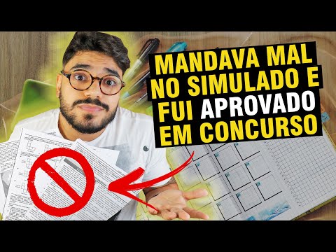 PARE De Fazer Simulados Para Concurso (De Forma Errada)!