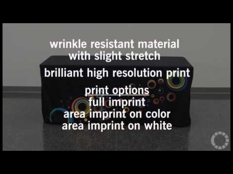 Fitted Tablecloths Rectangular Instructional Video