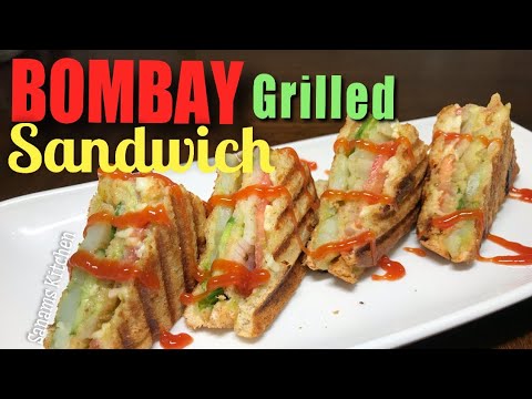 BOMBAY GRILLED SANDWICH | Grilled cheese sandwich | kids lunch recipes
