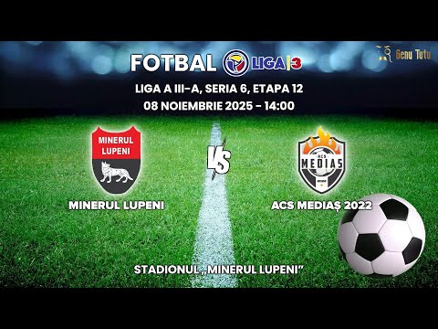 Fotbal Liga a III-a, Seria 6, Etapa 12, Minerul Lupeni - ACS Mediaș 2022