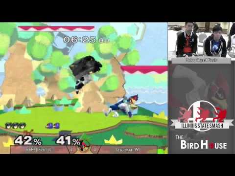 Jawanga (Falco) vs. BERT|7ent (Sheik, Marth, Falco) - Melee Grand Finals - The Bird House IV