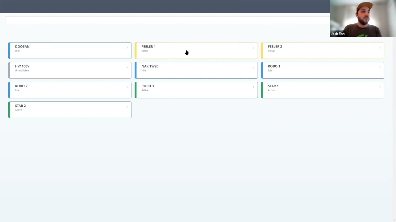 Updated Operator Dashboard Demo