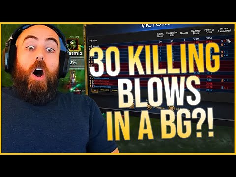 Bajheera - Fury Warrior DOMINATES in BG's! (30-KB Madness) - WoW 9.2 Shadowlands PvP