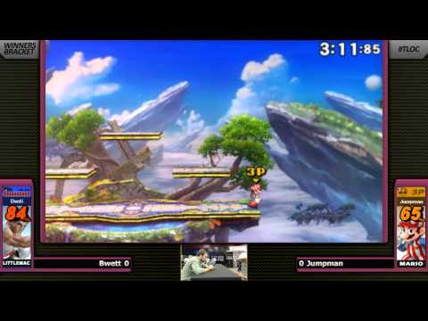 Shockwave 5 Smash 3DS - Bwett (Little Mac) vs Jumpman (Mario) - Winners Semis