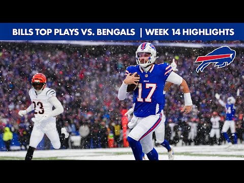 Josh Allen Leads Buffalo Bills Huge Comeback vs. Cincinnati Bengals | Week 14 Highlights