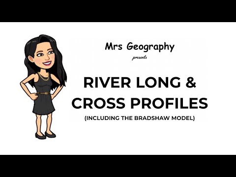 River long & cross profiles, including the Bradshaw model