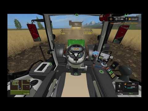 FS17 Rattlesnake Valley Timelapse #1 Lots of driving and our first harvest