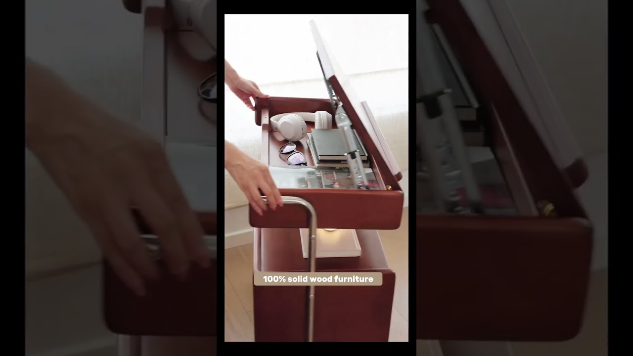 Small 1m² Cozy Corner: Solid Wood Chair & Bookshelf Retreat #sofa #chair #table