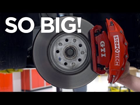 2018 VW GTI (MK7.5) - We Installed MASSIVE Brakes