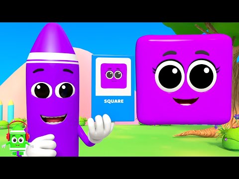 Impara le Forme con la Musica 🎶 | Canzoni Educative per Bambini