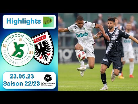 Highlights: Yverdon - Sport FC vs FC Aarau (23.05.2023)