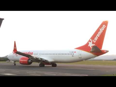 Planespotting Poprad-Tatry | Closeup engine start, taxi and takeoff