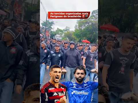 As torcidas organizadas mais PERIGOSAS do mundo!!😱 #futebol #futebol #futebolbrasileiro