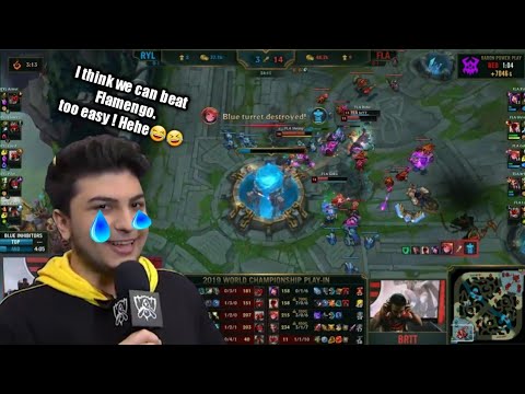 Royal Youth said that beating flamengo Esports is too easy😀 [ video from cloud9 ]