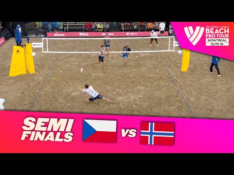 Mol/Sorum vs. Perusic/Schweiner - Semi Final Highlights | Montreal 2025 #BeachProTour