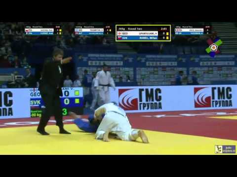 Judo 2016 European Championships Kazan: Liparteliani (GEO) - Randl (SVK) [-90kg]