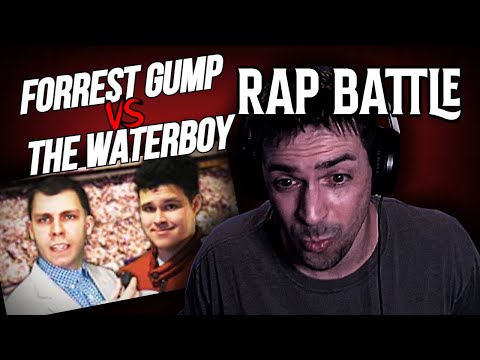 Forrest Gump vs. The Waterboy - Rap Battle! // REACTION!!!