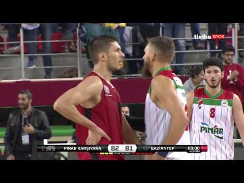 Maç Özeti:Pınar Karşıyaka - Gaziantep Basketbol