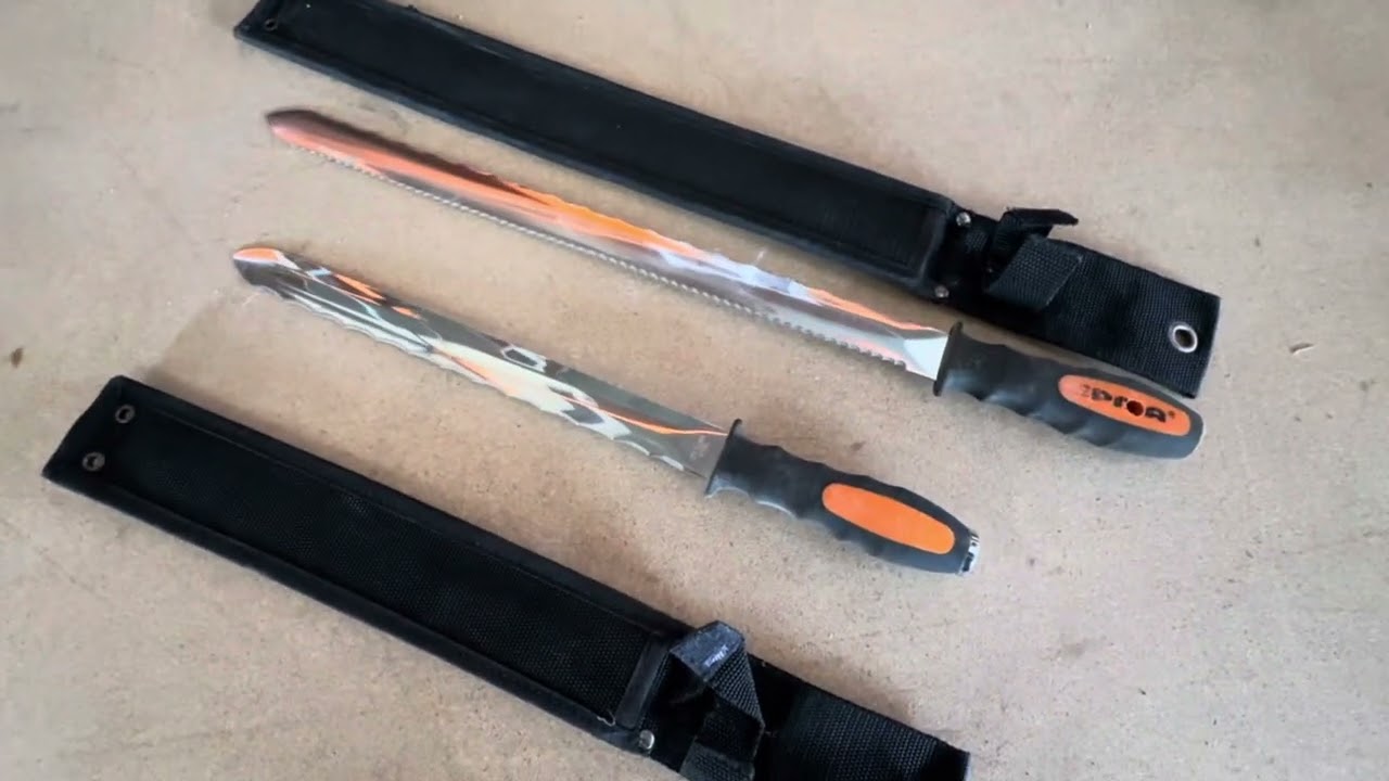 Couteau pour isolant 420mm