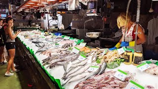 La Boqueria Barcelona - Spanish Fish/ Seafood Market