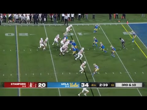 Stanford vs UCLA WILD Ending | 2020 College Football