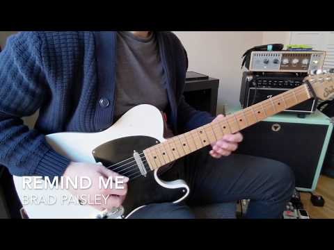 Remind Me (solo) || Brad Paisley