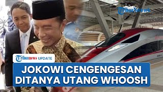 Jokowi Bungkam, Cuma Cengengesan Dicecar soal Utang Whoosh Rp 116 Triliun yang Tak Ditanggung APBN