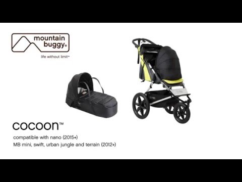 mountain buggy duet with cocoon
