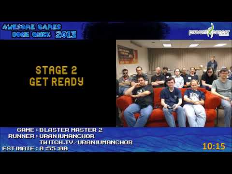 Blaster Master 2 (Any%) by UraniumAnchor in 48:46 - AGDQ 2013