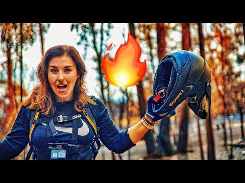 Nach Waldbrand 🔥🙀 l Mit Bike auf Asche | Downhill Trail Patrica l MTB Madeira l MISS PEACHES