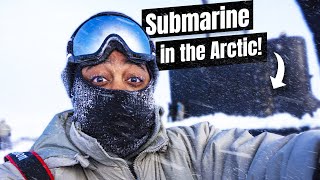 Camping in the Arctic Circle on moving ice! (-30 Degrees)
