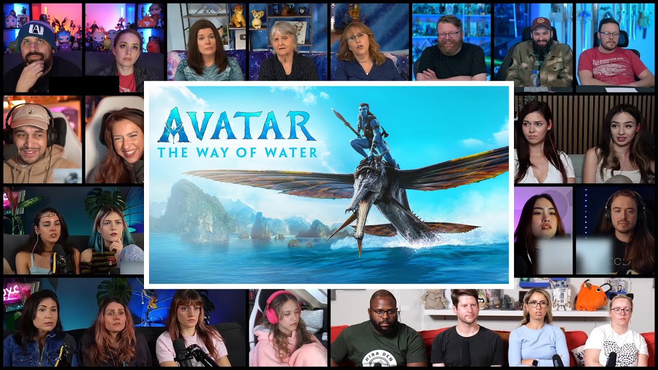 Avatar : The Way of Water (2022) Movie Reaction Mashup