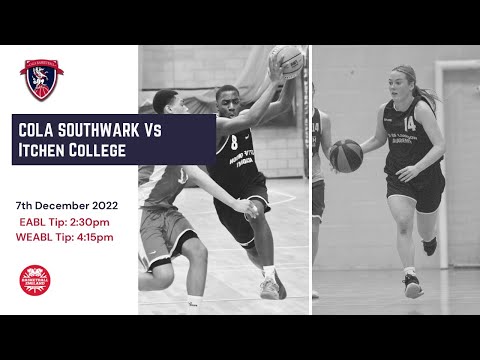 EABL -  City of London Academy Southwark vs. Itchen College - 07.12.2022