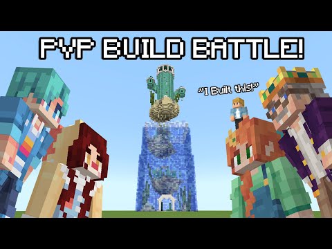 I Built A PVP BATTLE ARENA And Made My FRIENDS Battle In It!