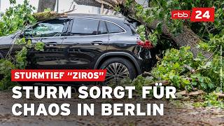 Chaos in Berlin: S-Bahn-Verkehr nach Sturm eingestellt