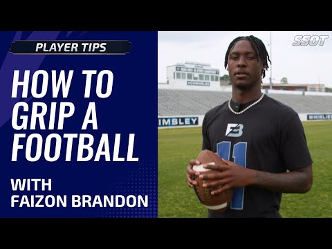 Faizon Brandon Shares His Football Grip for Quarterbacks