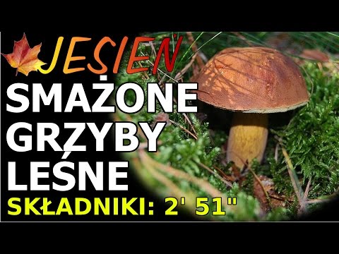 Fried forest mushrooms in 3 ways