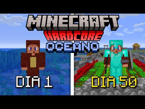 INSANE CHALLENGE: Surviving 100 Days in Infinite Ocean - Minecraft