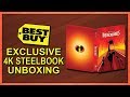 The Incredibles Best Buy Exclusive 4K 2D Blu Ray SteelBook Unboxing