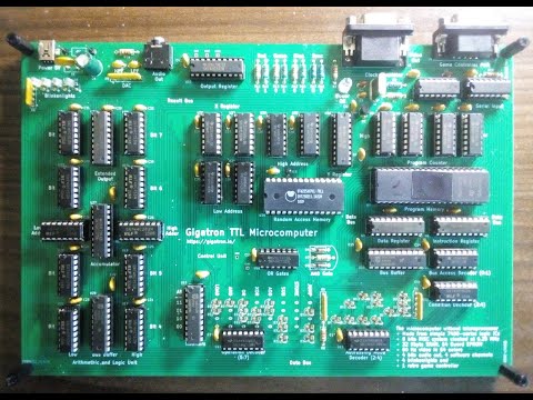 Микрокомпьютер Gigatron TTL