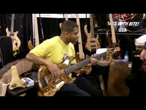 Pete Skjold jams with David Dyson at NAMM 2010