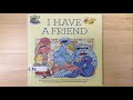 Sesame Street I Have A Friend Read Aloud