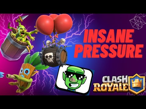 *SUPER FAST* 2.8 Elixir Double Barrel Logbait Spam Deck Dominates Clash Royale