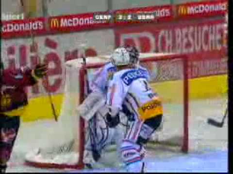 Thomas Déruns Weltklasse Tor / Traum Tor! Bern Genf! Word class ice hockey goal!! airhook