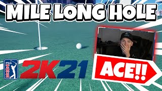 HOLE IN 1 &amp; ALBATROSS!! - PGA TOUR 2K21