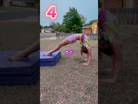 🤸 How To Do A Back Handspring (6 Simple Steps) #gymnastics #backhandspring