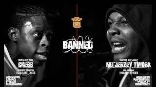 BANNED: NU JERZEY TWORK VS CHESS RAP BATTLE | URLTV