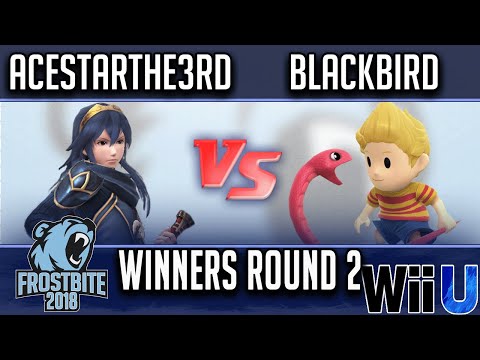 Frostbite 2018 Smash 4 Singles WINNERS POOLS - AceStarThe3rd (Lucina) vs TM | BlackBird (Lucas)