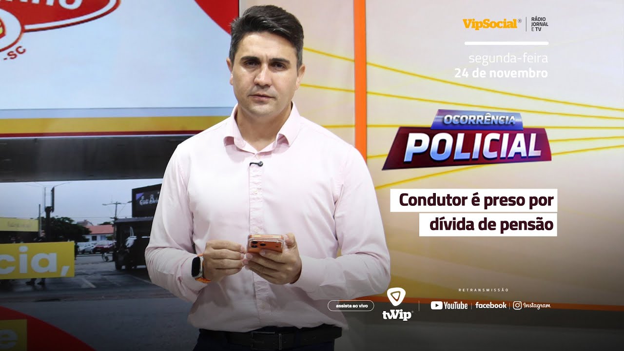 Principais notícias das Ocorrências Policias desta segunda-feira, 24 de novembro